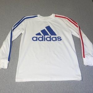 Adidas Long Sleeve Shirt Size 10/12 Medium in boys